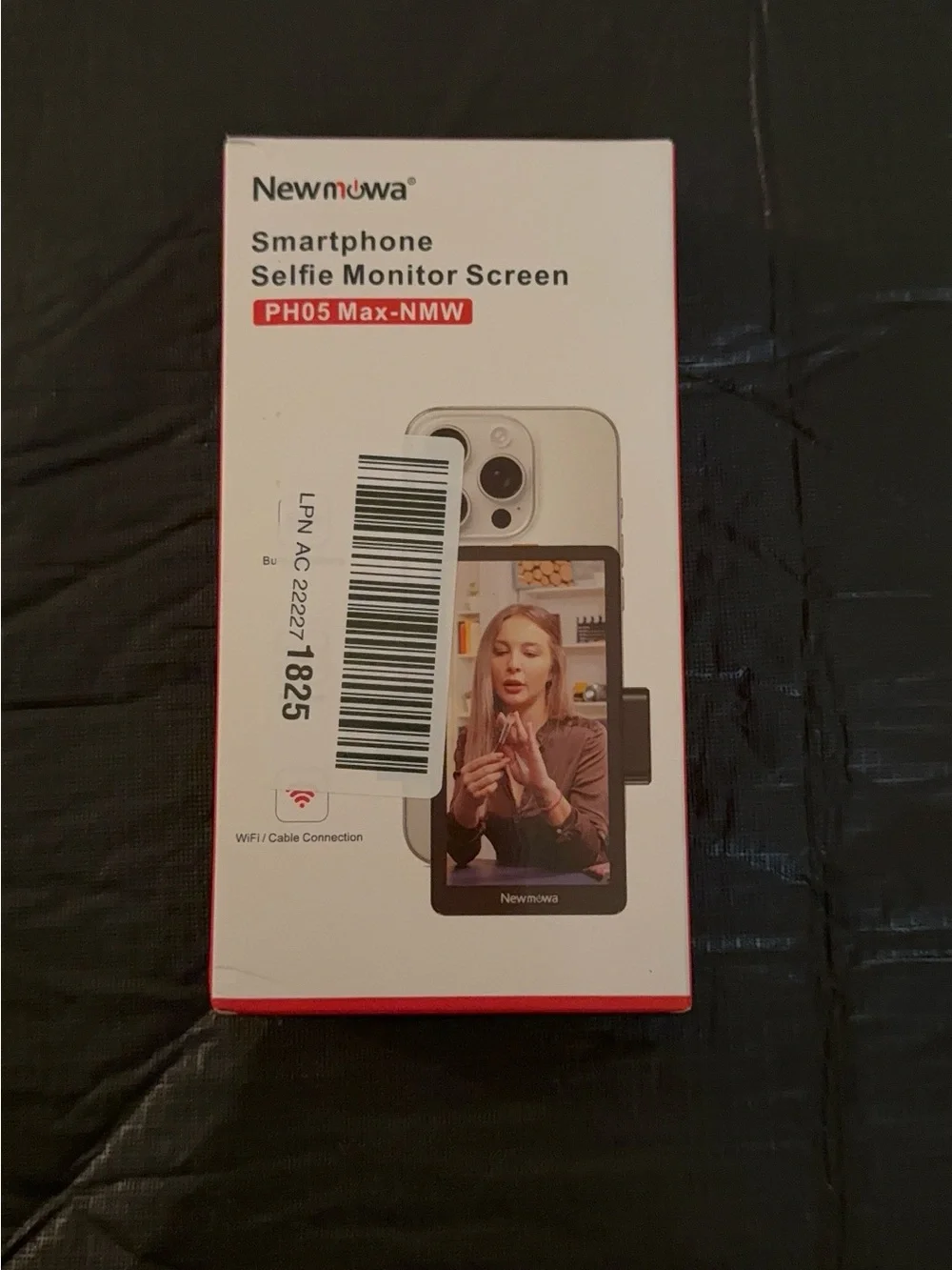 Smartphone Selfie Monitor Screen PH05 Max - Black